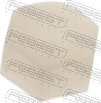 Febest NCAP-T30 - Буфер, поворотний кулак autocars.com.ua