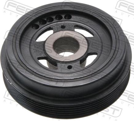 Febest NDS-QR20 - Ремінний шків, колінчастий вал autocars.com.ua