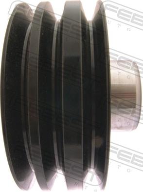 Febest NDS-TD27T - Ремінний шків, колінчастий вал autocars.com.ua