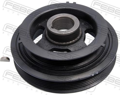 Febest NDS-VQ20 - Ремінний шків, колінчастий вал autocars.com.ua