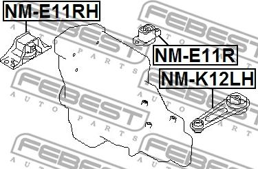 Febest NM-E11RH - 0 autocars.com.ua