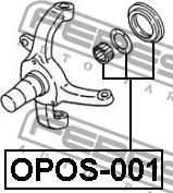 Febest OPOS-001 - Підшипник autocars.com.ua