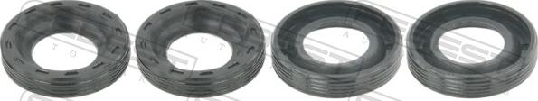 Febest PGCP-003-PCS4 - Кільце ущільнювача, клапанна форсунка autocars.com.ua