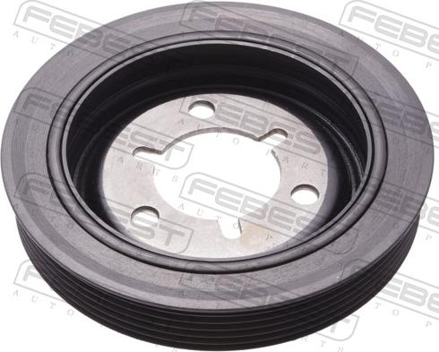 Febest PGDS-BERLIN - Ремінний шків, колінчастий вал autocars.com.ua