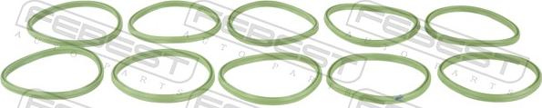 Febest RINGAH-002-PCS10 - Кільце ущільнювача, трубка, що нагнітається autocars.com.ua