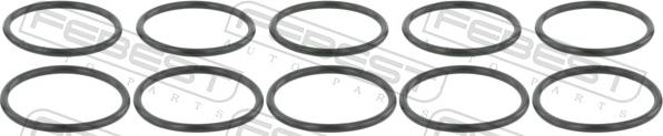 Febest RINGAH-029-PCS10 - Кільце ущільнювача, трубка, що нагнітається autocars.com.ua