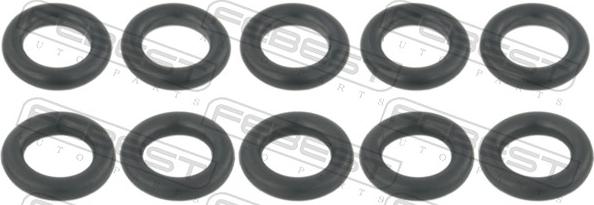 Febest RINGFL-009-PCS10 - Прокладка, датчик рівня палива autocars.com.ua