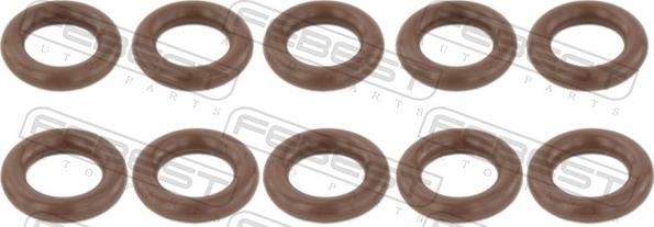 Febest RINGFL-027-PCS10 - Кільце ущільнювача, клапанна форсунка autocars.com.ua