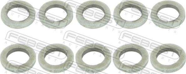 Febest RINGFL-036-PCS10 - Кільце ущільнювача, клапанна форсунка autocars.com.ua