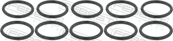 Febest RINGOL-016-PCS10 - Прокладка, корпус термостата autocars.com.ua