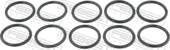 Febest RINGOL-017-PCS10 - Прокладка, сітчастий масляний фільтр autocars.com.ua