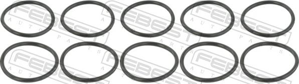 Febest RINGOL-024-PCS10 - Прокладка, корпус масляного фільтра autocars.com.ua