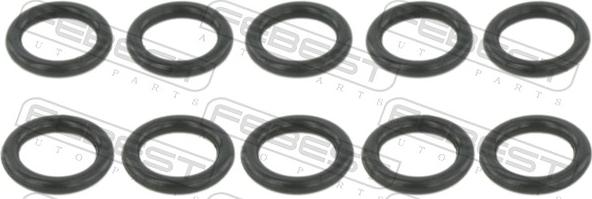 Febest RINGOL-030-PCS10 - Кільце ущільнювача валу, насос гідропідсилювача autocars.com.ua