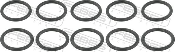 Febest RINGOL-031-PCS10 - Прокладка, автоматична коробка autocars.com.ua