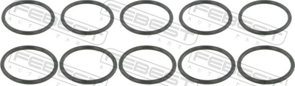 Febest RINGOL-037-PCS10 - Прокладка, сітчастий масляний фільтр autocars.com.ua