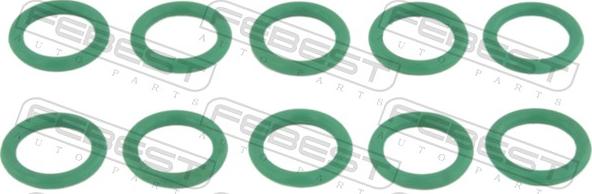 Febest RINGOL-043-PCS10 - Кільце ущільнювача валу, насос гідропідсилювача autocars.com.ua