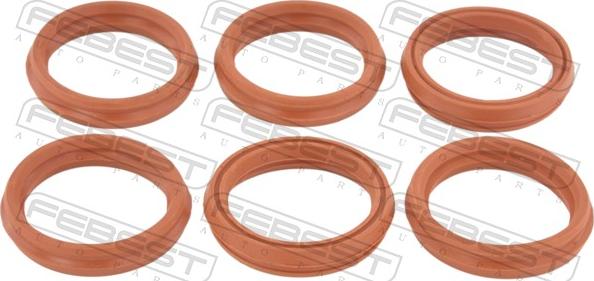 Febest RINGOL-063-PCS6 - Кільце ущільнювача, шахта свічки autocars.com.ua