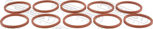 Febest RINGOL-066-PCS10 - Прокладка, масляний радіатор autocars.com.ua