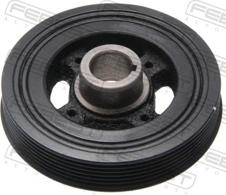 Febest SBDS-D30 - Ремінний шків, колінчастий вал autocars.com.ua