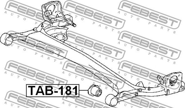 Febest TAB-181 - 0 autocars.com.ua