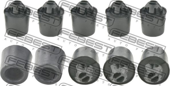 Febest TD-012-PCS10 - Буфер, капот autocars.com.ua