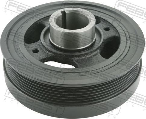 Febest TDS-1KDFTV - Ремінний шків, колінчастий вал autocars.com.ua