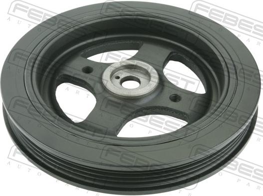 Febest TDS-1NZFE - Ремінний шків, колінчастий вал autocars.com.ua