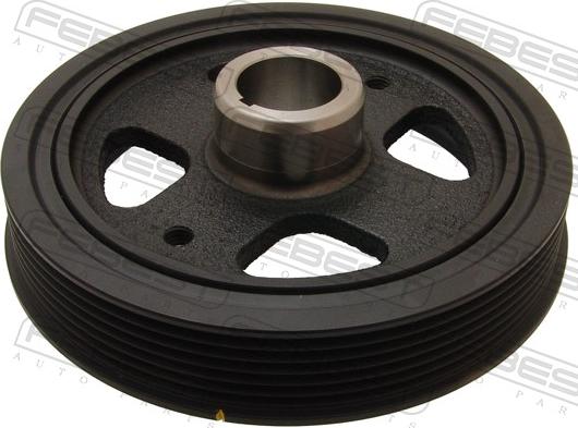 Febest TDS-1ZRFE - Ремінний шків, колінчастий вал autocars.com.ua