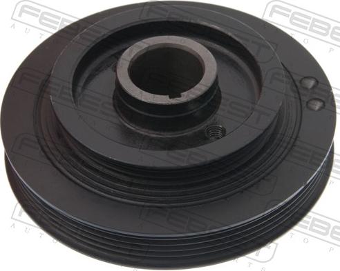 Febest TDS-3S163 - Ремінний шків, колінчастий вал autocars.com.ua