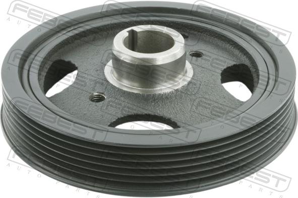 Febest TDS-3SZVE - Ремінний шків, колінчастий вал autocars.com.ua