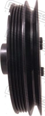 Febest TDS-3VZE - Ремінний шків, колінчастий вал autocars.com.ua