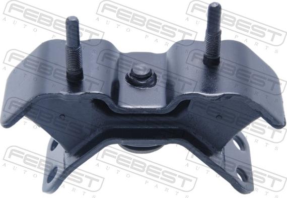 Febest TM-MCU10LH - Подушка, підвіска двигуна autocars.com.ua