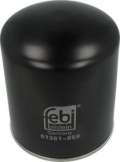 FEBI Bilstein 01361 - Патрон осушувача повітря, пневматична система autocars.com.ua