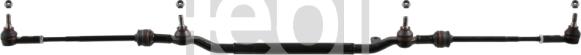 Febi Bilstein 01665 - Тяга рудевая поперечная MERCEDES C-CLASS. CLK 93-02 перед .мост Пр-во FEBI autocars.com.ua