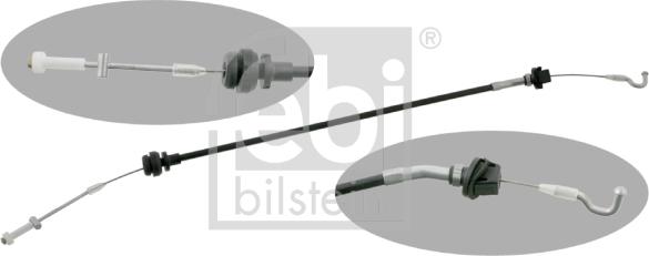 FEBI Bilstein 01762 - Тросик газу autocars.com.ua