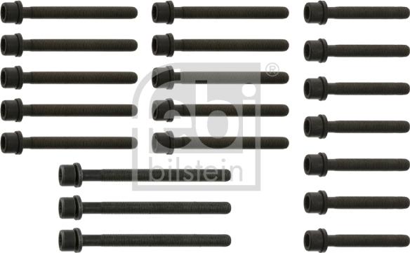 Febi Bilstein 02082 - Комплект болтів головки циліндрів autocars.com.ua