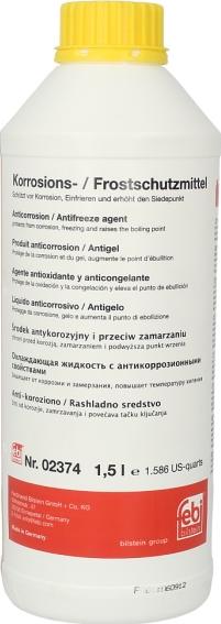 FEBI Bilstein 02374 - Антифриз autocars.com.ua