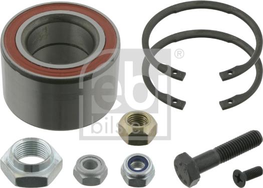 Febi Bilstein 03624 - Комплект підшипника маточини колеса autocars.com.ua