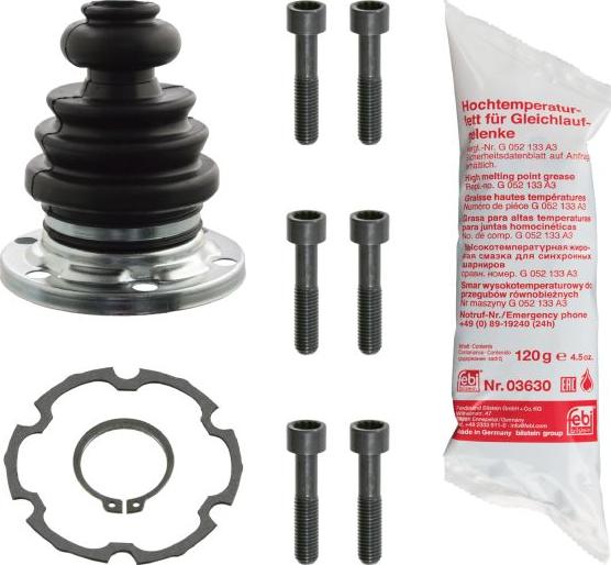 FEBI Bilstein 03636 - Пильник, приводний вал autocars.com.ua