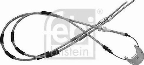 Febi Bilstein 05843 - Трос, гальмівна система autocars.com.ua