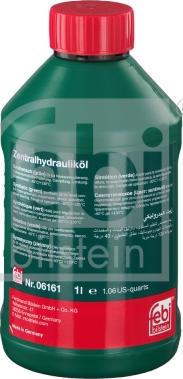 Febi Bilstein 06161 - масло для гидросистемы синтетическое  1L зелёный autodnr.net