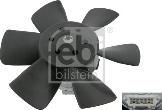 Febi Bilstein 06990 - Вентилятор, охлаждение двигателя autodnr.net