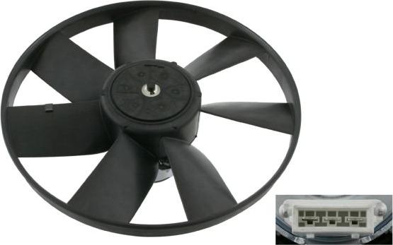 FEBI Bilstein 06993 - Вентилятор, охолодження двигуна autocars.com.ua