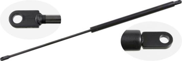 FEBI Bilstein 07695 - Газова пружина, дефлектор повітрянний autocars.com.ua