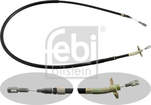 Febi Bilstein 09500 - Трос, гальмівна система autocars.com.ua