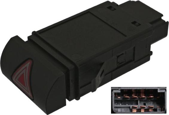 FEBI Bilstein 100405 - Покажчик аварійної сигналізації autocars.com.ua