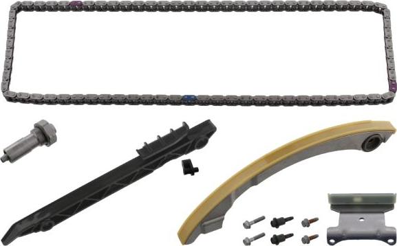 FEBI Bilstein 101763 - Комплект ланцюга приводу распредвала autocars.com.ua