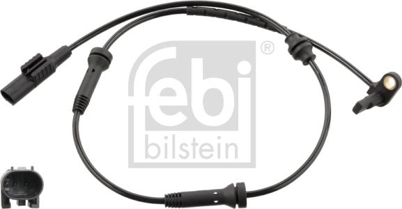 FEBI Bilstein 102225 - Датчик ABS, частота обертання колеса autocars.com.ua