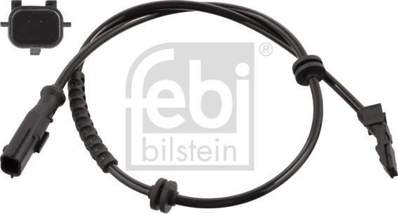 Febi Bilstein 102565 - Датчик ABS, частота обертання колеса autocars.com.ua