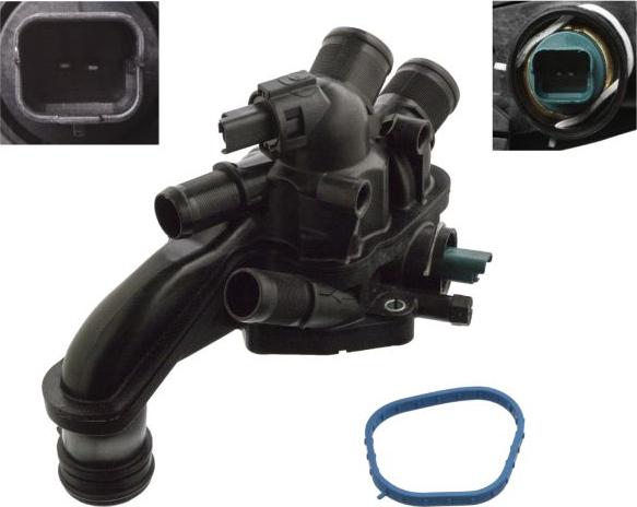 FEBI Bilstein 103197 - Термостат, охолоджуюча рідина autocars.com.ua